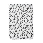 Tapis De Bain Motif cardiaque de peinture AVC (Devant (Vertical))