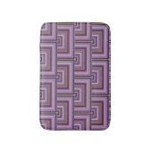 Tapis De Bain Motif carré rayures (Devant (Vertical))