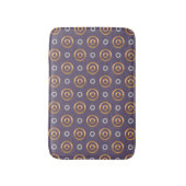 Tapis De Bain Motif Cercles géométriques (Devant (Vertical))