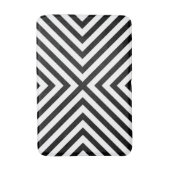 Tapis De Bain Motif Chevron Abstrait moderne (Devant (Vertical))