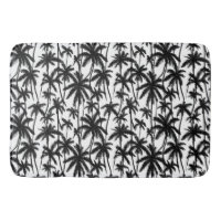 Motif Chick Black + White Palm Tree