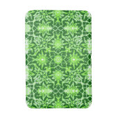 Tapis De Bain Motif chinois Art Nouveau - Emerald Green (Devant (Vertical))
