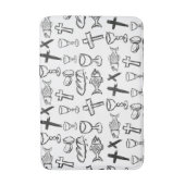 Tapis De Bain Motif chrétien (Devant (Vertical))