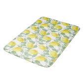 Tapis De Bain Motif citron (Angle)