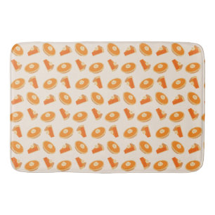Tapis De Bain Motif citrouille