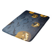 Tapis De Bain motif citrouille halloween (Angle)
