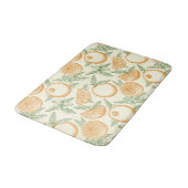 Tapis De Bain Motif classique aux fruits orange (Angle)