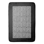 Tapis De Bain Motif clé grec (devant Vertical)