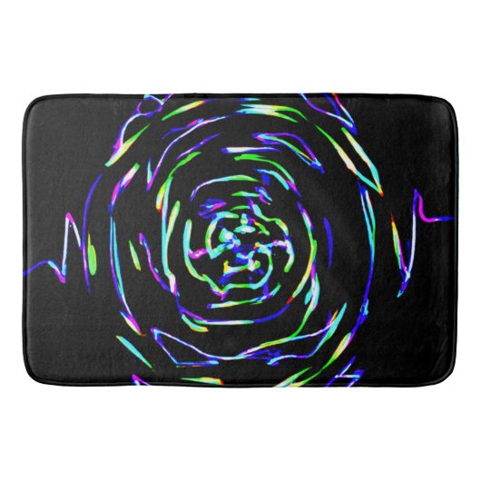 Tapis De Bain Motif coloré (Devant)