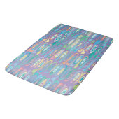 Tapis De Bain motif couleur Abstrait 1 (Angle)