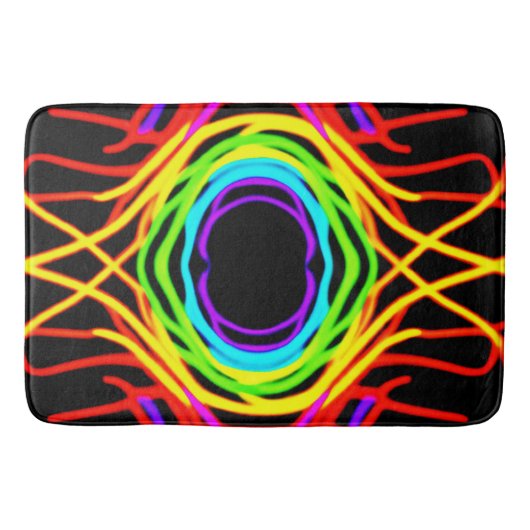 Tapis De Bain Motif couleur dynamique (Devant)