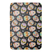 Tapis De Bain Motif crâne sucre (devant Vertical)