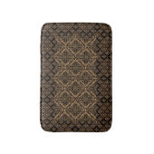 Tapis De Bain Motif cuivre bronze or (Devant (Vertical))