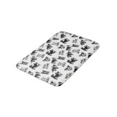 Tapis De Bain Motif Cute Corgi (Angle)