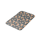 Tapis De Bain Motif Cute Corgi (Angle)