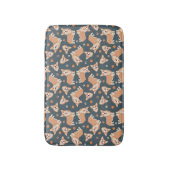 Tapis De Bain Motif Cute Corgi (Devant (Vertical))