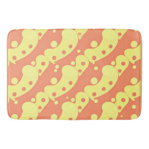 Tapis De Bain Motif d'abstraction coloré éblouissant