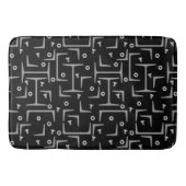 Tapis De Bain Motif d'acier structurel (Devant)