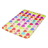 Tapis De Bain Motif d'amour éblouissant (Angle)
