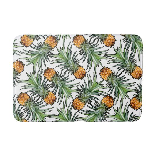 Tapis De Bain Motif d'ananas (Devant)