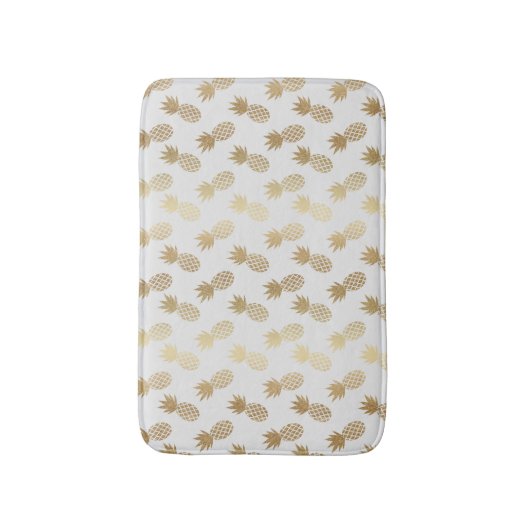 Tapis De Bain Motif d'ananas (Devant (Vertical))