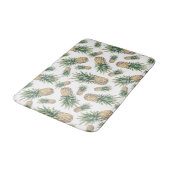 Tapis De Bain Motif d'ananas aquarelle (Angle)