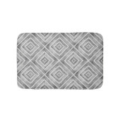 Tapis De Bain Motif d'aquarelle abstrait gris multiton (Devant)