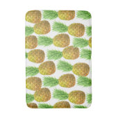 Tapis De Bain Motif d'aquarelle ananas (Devant (Vertical))