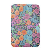 Tapis De Bain Motif d'aquarelle florale (Devant (Vertical))