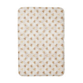 Tapis De Bain Motif d'art déco d'or (Devant (Vertical))