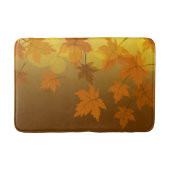 Tapis De Bain Motif d'automne avec feuilles d'érable en chute et (Devant)