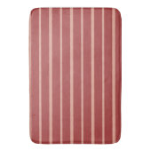 Tapis De Bain Motif de bande de corail (devant Vertical)