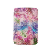 Tapis De Bain Motif de basculement Feuilles d'aquarelle Abstrait (Devant (Vertical))