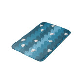 Tapis De Bain Motif de bateaux à papier (Angle)