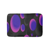 Tapis De Bain Motif de billes de sphère de dégradé (Devant)