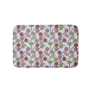 Tapis De Bain Motif de bonbons motif Lollies lollipop 8