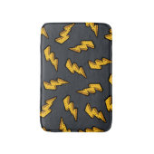 Tapis De Bain Motif de boulon de foudre de bruit (Devant (Vertical))