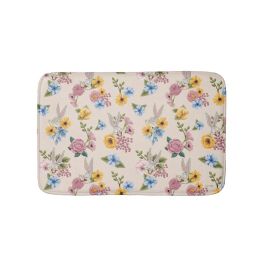 Tapis De Bain Motif de broderie florale BUGS BUNNY™ (Devant)