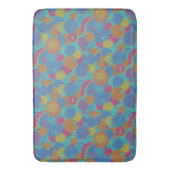 Tapis De Bain Motif de brosse rétro (devant Vertical)