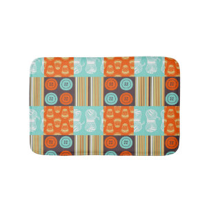 Tapis De Bain motif de Bruit-art - cousant