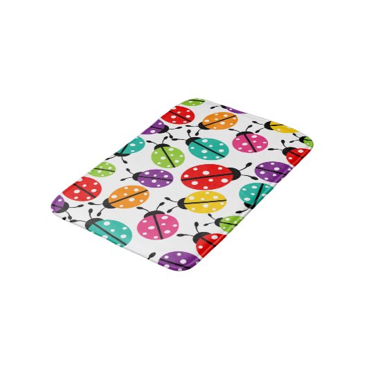 Tapis De Bain Motif de bug mignon (Angle)