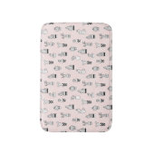 Tapis De Bain Motif de Cactus à main fine (Devant (Vertical))