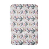 Tapis De Bain Motif de cactus d'aquarelle (Devant (Vertical))