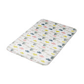Tapis De Bain Motif de cactus et de lamas (Angle)