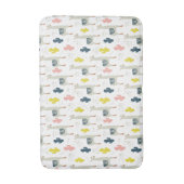 Tapis De Bain Motif de cactus et de lamas (Devant (Vertical))