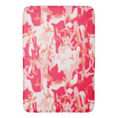 Tapis De Bain Motif de Camo rose très Cool (devant Vertical)