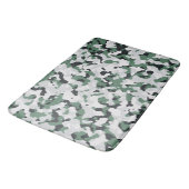 Tapis De Bain Motif de camouflage vert (Angle)