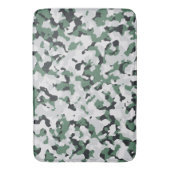 Tapis De Bain Motif de camouflage vert (devant Vertical)