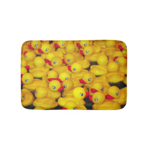 Tapis De Bain Motif de canards en caoutchouc jaune mou