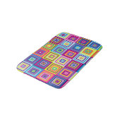 Tapis De Bain Motif de Carrés (Angle)